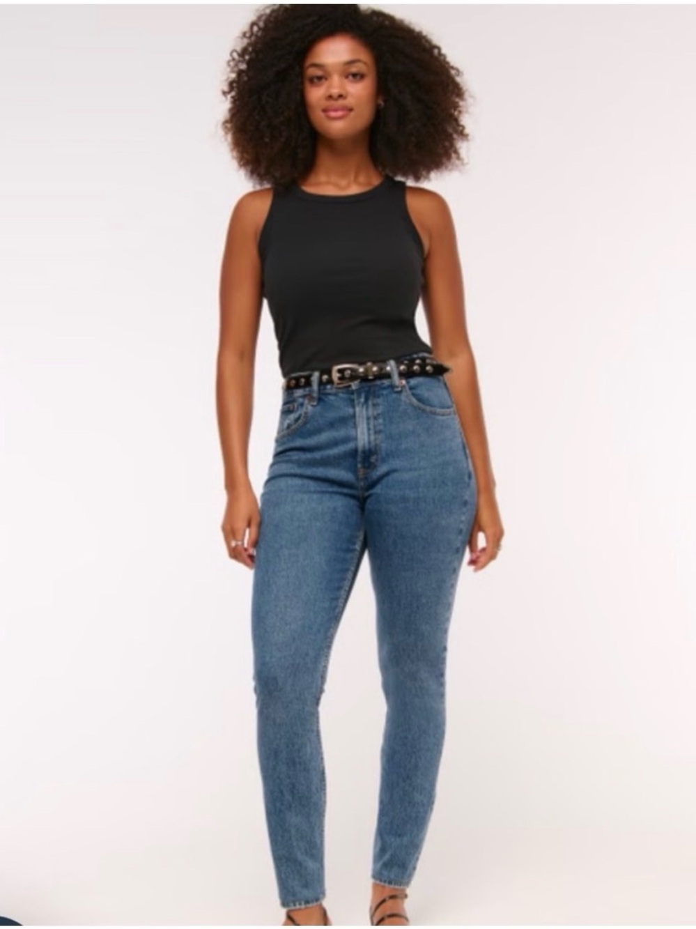 Abercrombie & Fitch The Skinny High Rise Denim Jeans